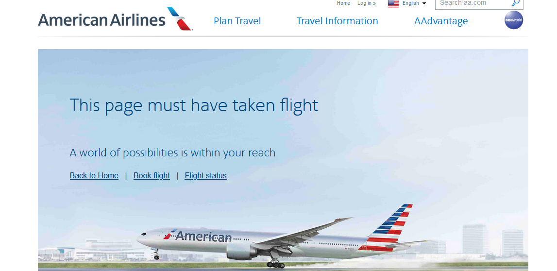 American Airlines low fare calendar