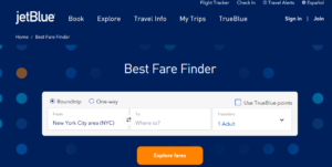 JetBlue Best Fare Finder : Low Fare Calendar Sale 2022