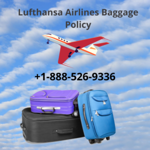 Lufthansa Airlines Bagagepolitik