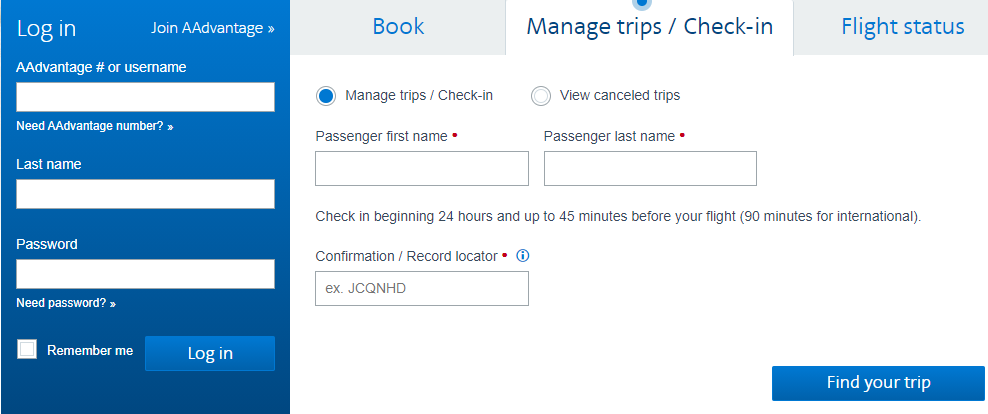 American Airlines Reservations Book Cheap Flights Seat Selections